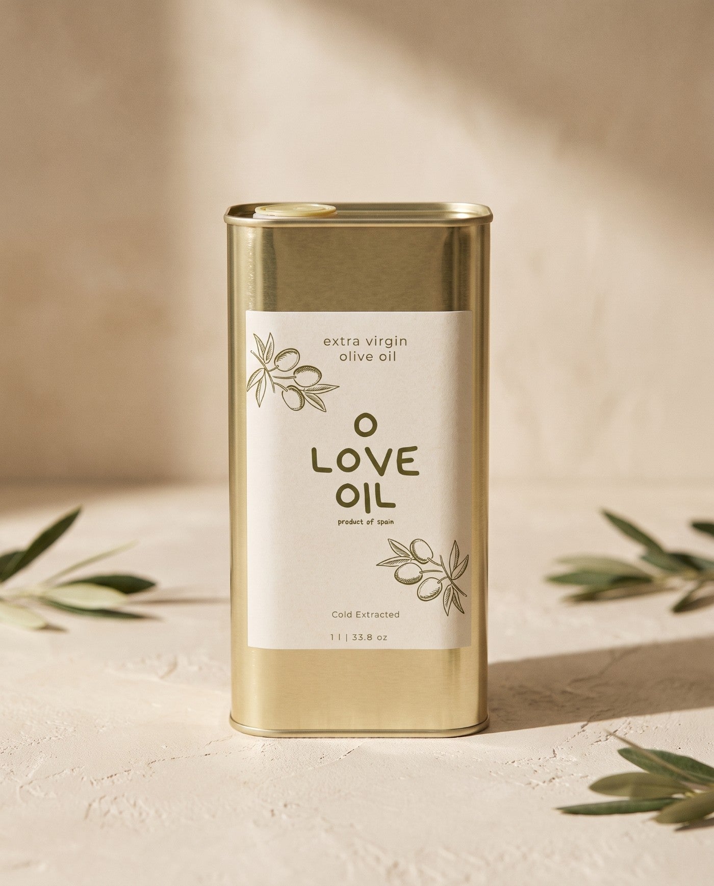 O LOVE OIL — Natives Olivenöl Extra – 1 Liter