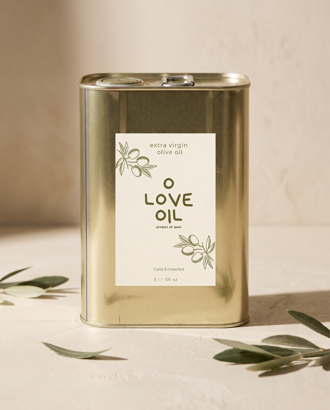 O LOVE OIL — Natives Olivenöl Extra – 3 Liter
