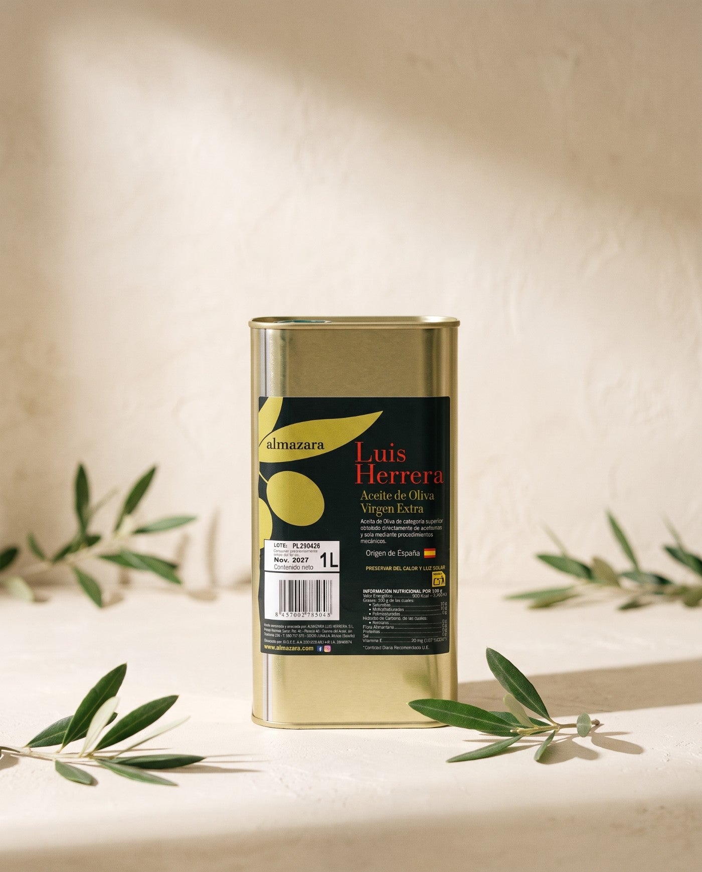 Natives Olivenöl Extra — Ernte 2025 — 1 Liter